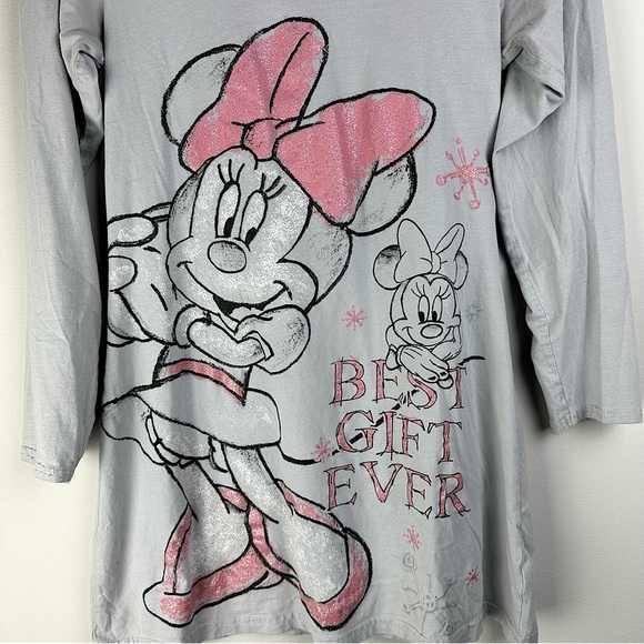 Mickey Mouse by Disney Couture Minnie Mouse Best Gift Ever Long-sleeve Shirt - Picture 3 of 6